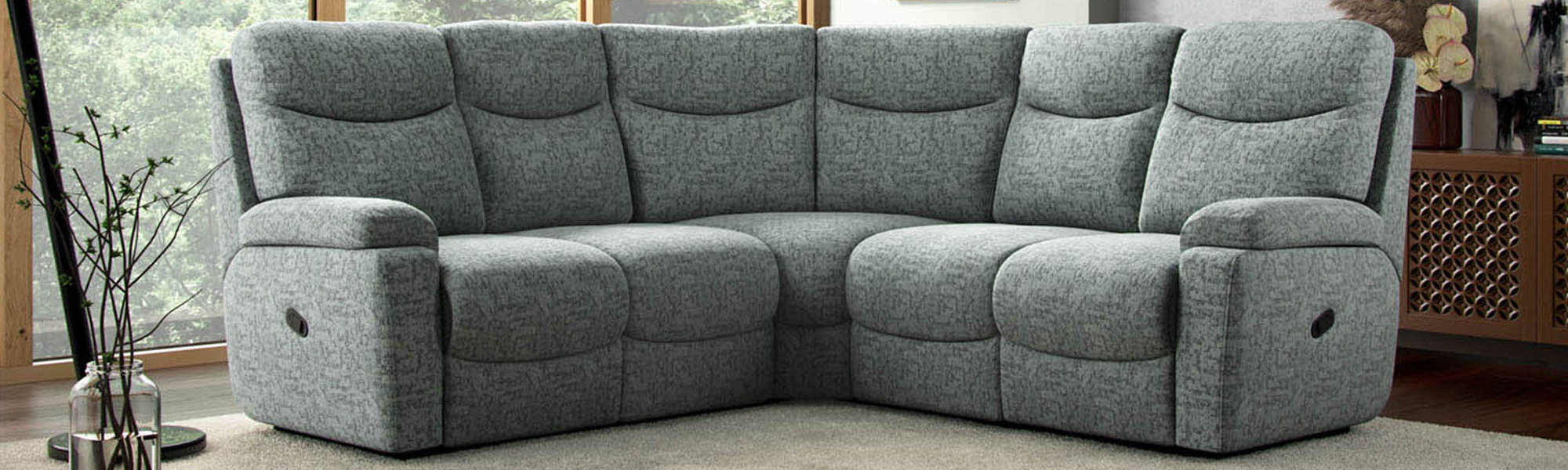 Fabric Corner Sofas