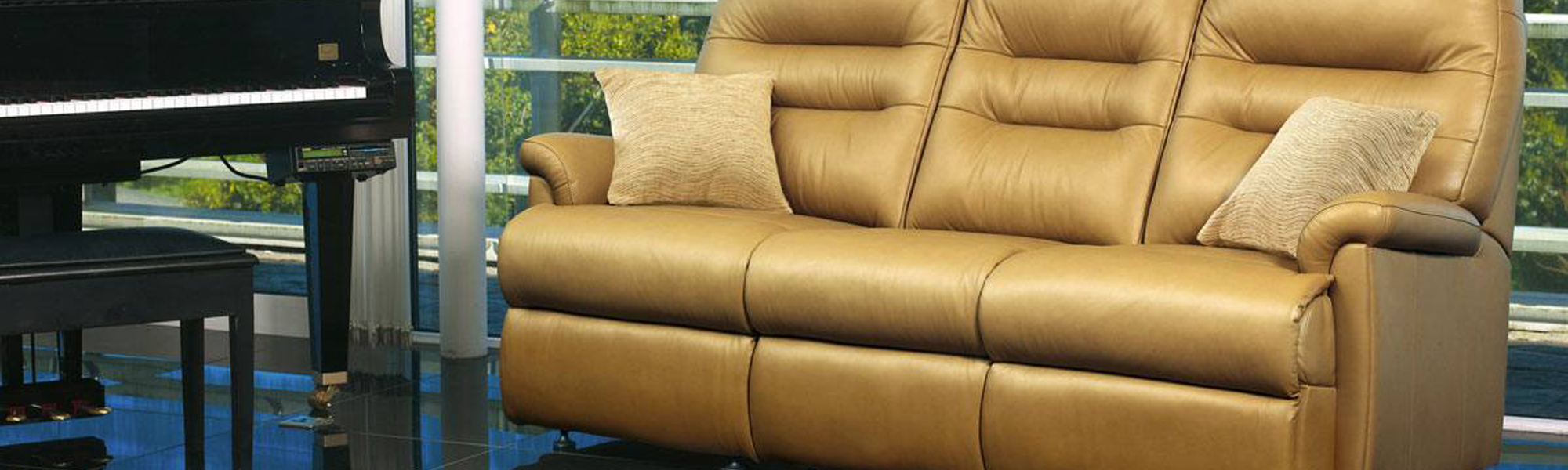 Leather 3 Seater Sofas