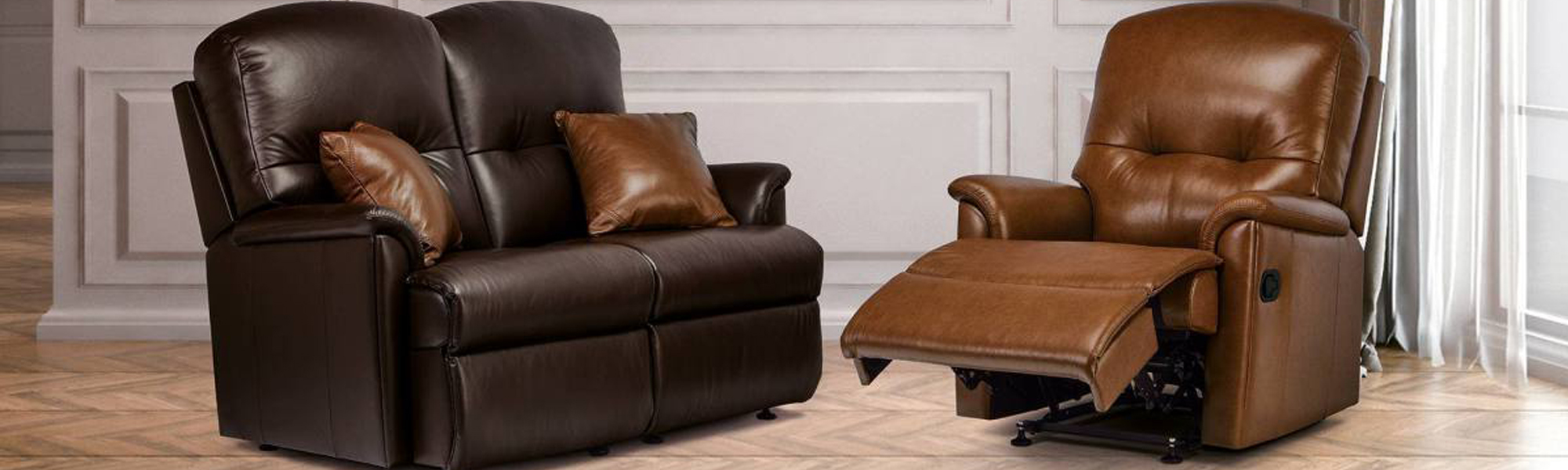 Leather Manual Recliners