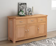 Wandsworth Oak 3 Door Sideboard