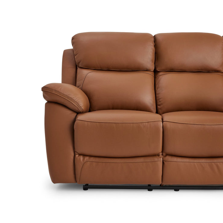 Roma 2 Seater Leather Recliner Sofa