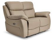 Roma 2 Seater Leather Recliner Sofa