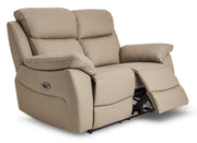 Roma 2 Seater Leather Recliner Sofa