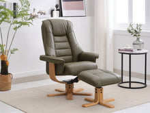 Load image into Gallery viewer, Sardinia Swivel Recliner Chair &amp; Footstool