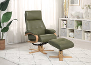 Vienna Swivel Recliner Chair & Footstool