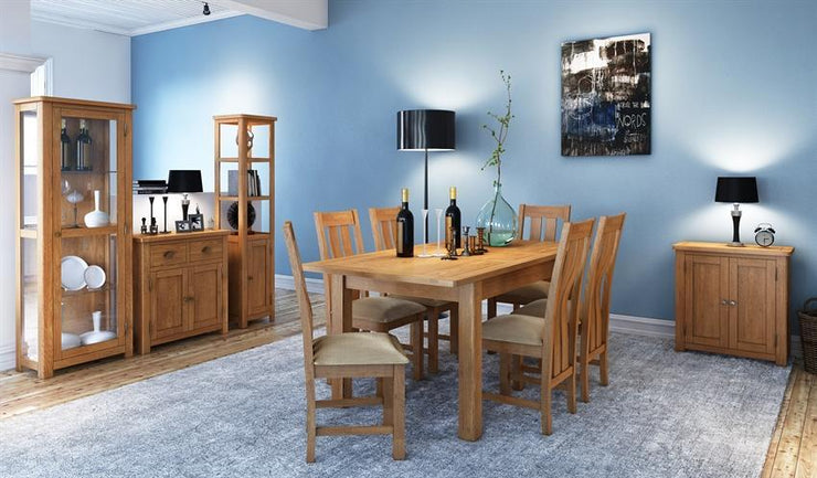 Maryland Extending Dining Table - Oak