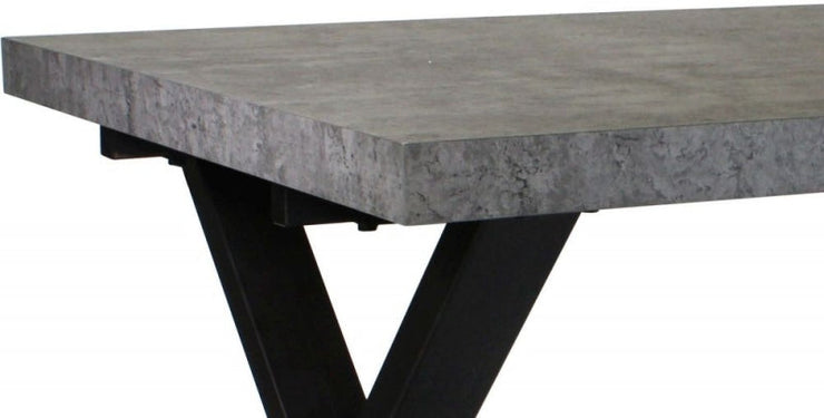 Fusion 190cm Dining Table - Stone Effect