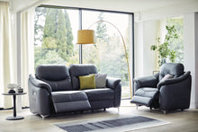 Load image into Gallery viewer, G Plan Jackson Leather 3 Seater Recliner Chaise Corner Sofa