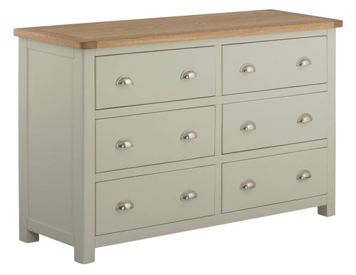 Maryland Wellington 6 Drawer Chest - Stone