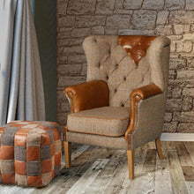 Load image into Gallery viewer, Buckingham Wingback Chair