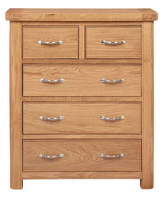 Load image into Gallery viewer, Wandsworth Oak Chest Of Drawers 2 + 3