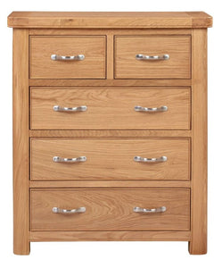 Wandsworth Oak Chest Of Drawers 2 + 3