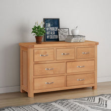 Load image into Gallery viewer, Wandsworth Oak Chest Of Drawers 3 Over 4