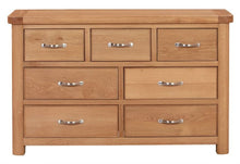 Load image into Gallery viewer, Wandsworth Oak Chest Of Drawers 3 Over 4