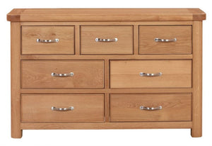 Wandsworth Oak Chest Of Drawers 3 Over 4