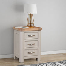 Load image into Gallery viewer, Wandsworth Painted 3 Drawer Bedside Table