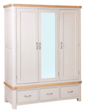 Load image into Gallery viewer, Wandsworth Painted Triple Wardrobe