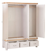 Load image into Gallery viewer, Wandsworth Painted Triple Wardrobe