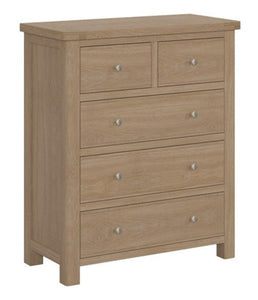 Foxington Oak Chest Of Drawers 2 + 3