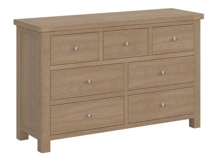 Foxington Oak Chest Of Drawers 3 + 4