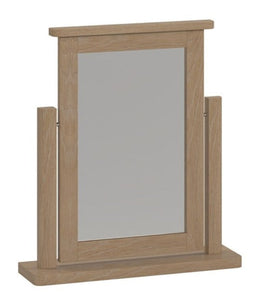 Foxington Oak Dressing Table, Mirror & Stool