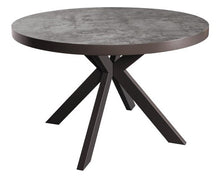 Load image into Gallery viewer, Fusion 120cm Round Dining Table - Stone Effect