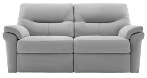 G Plan Seattle Leather 2.5 Seater Sofa