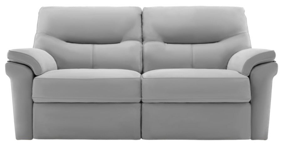 G Plan Seattle Leather 2.5 Seater Sofa