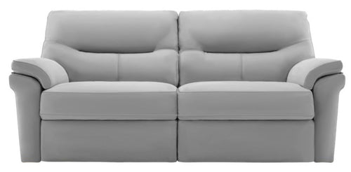 G Plan Seattle Leather 3 Seater Sofa