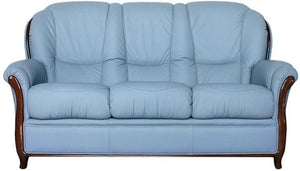 Garda 3 Seater Leather Sofa