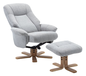 Hawaii Swivel Recliner & Footstool