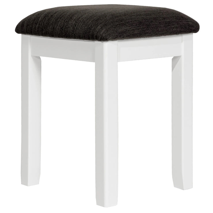 Henley White Stool