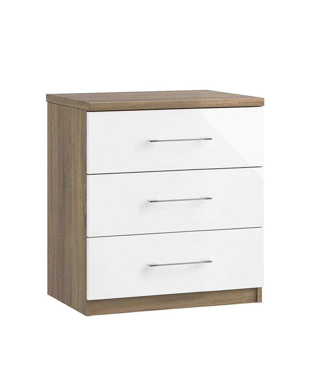 Catania 3 Drawer Midi Chest