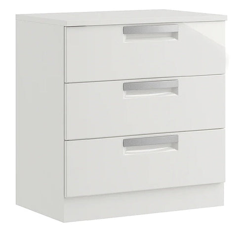 Milan 3 Drawer Midi Chest