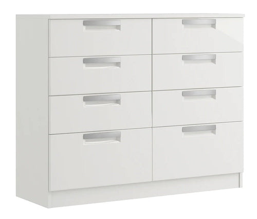 Milan 8 Drawer Twin Chest (inc. two deep drawers)