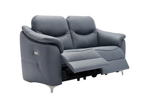 G Plan Jackson Leather 2 Seater Recliner Sofa