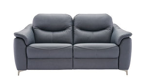 G Plan Jackson Leather 3 Seater Sofa